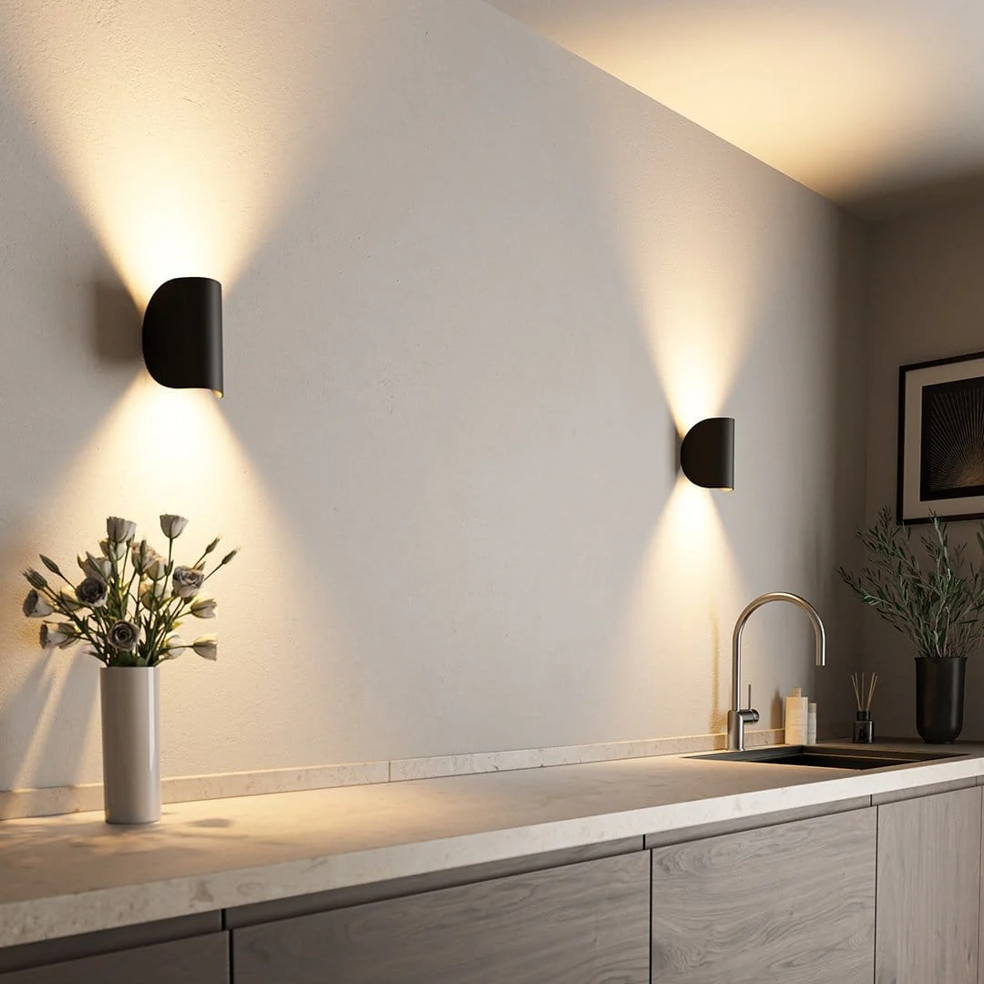 Up & Down Wall Sconce Light with Adjustable Base - Image 3